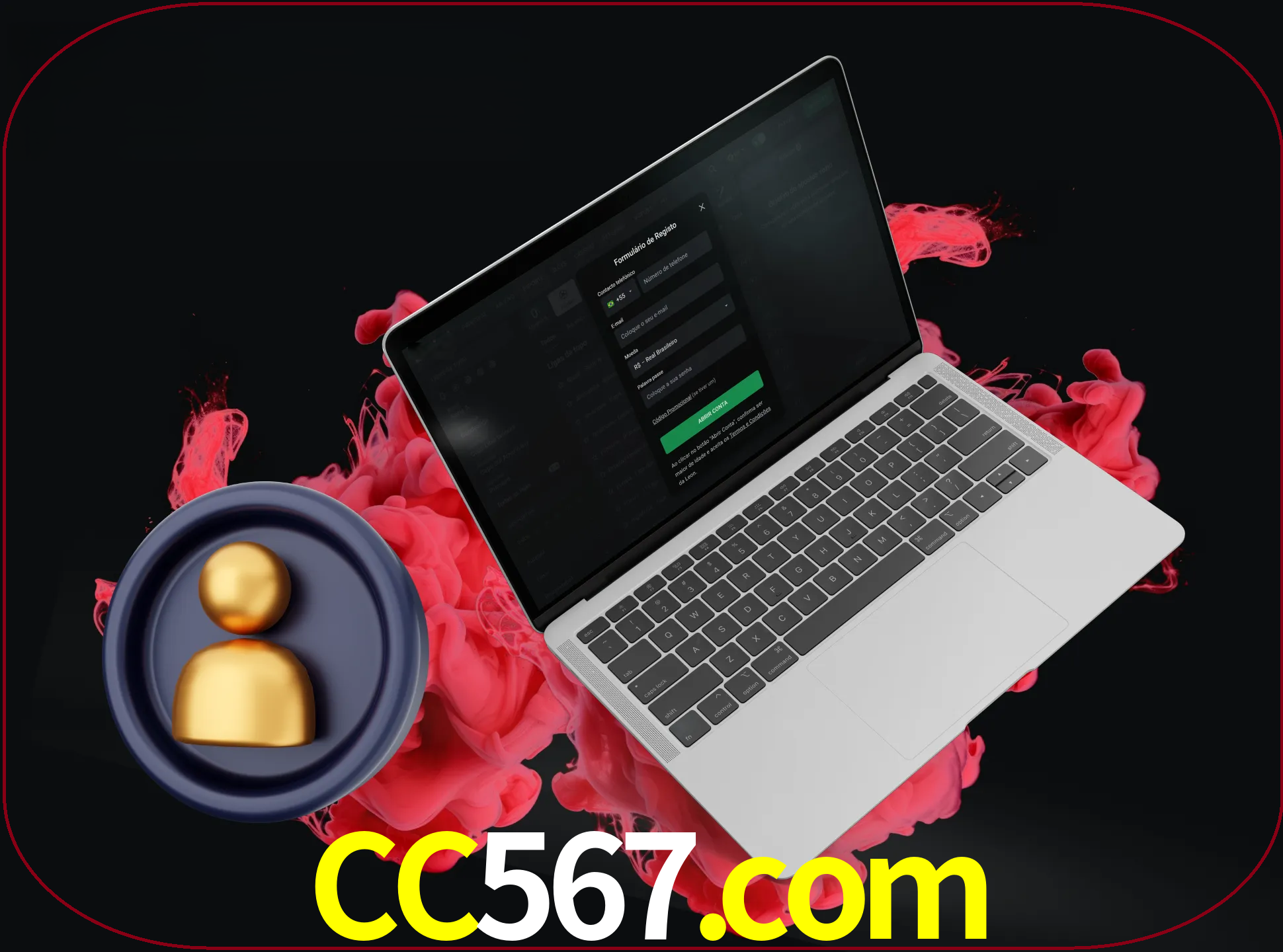No cabeçalho do site cc567, clique no botão que o levará a um formulário especial onde terá de introduzir as suas informações actuais.